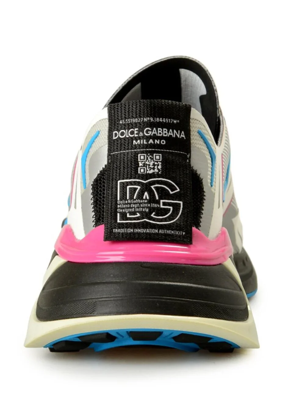 Dolce & Gabbana Men's Multi-Color Athletic Sneakers Shoes US 11 IT 44